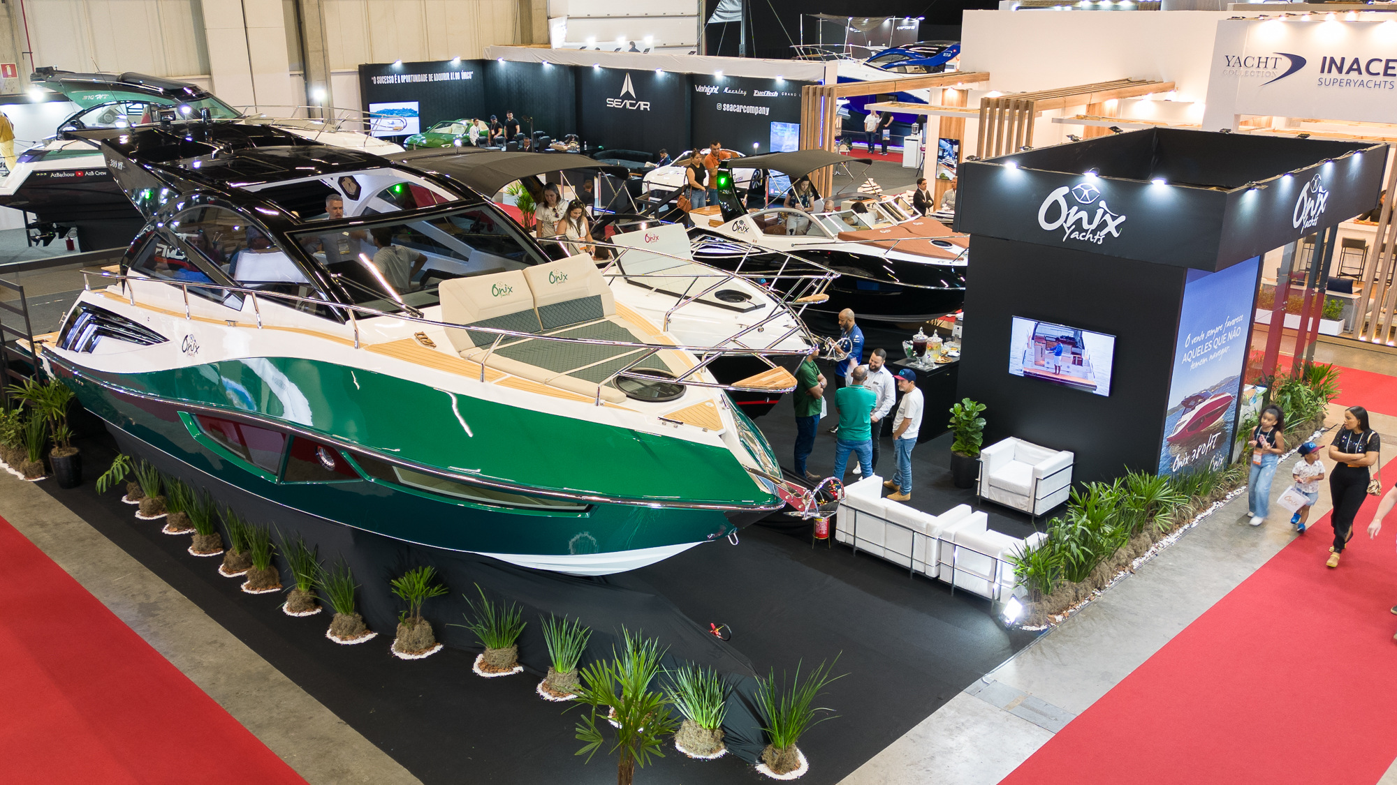 Onix Yachts apresenta novidade em sua estreia no SP Boat Show